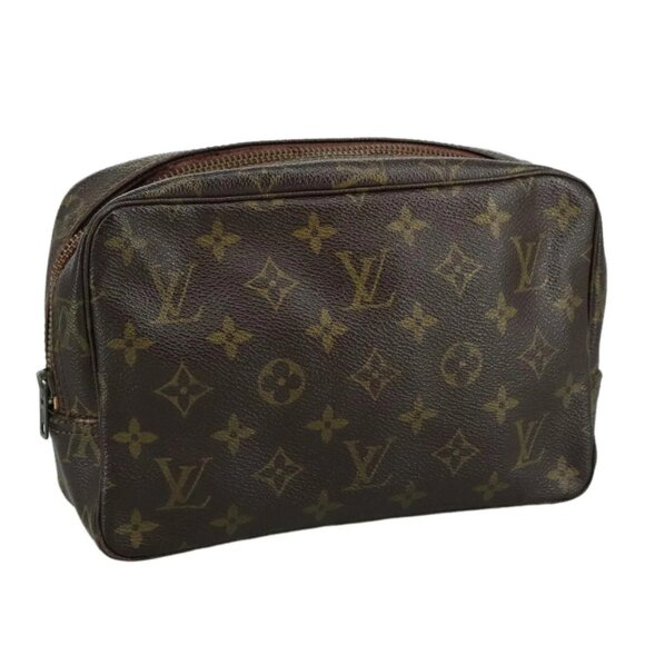 LOUIS VUITTON Monogram Trousse Toilette 23 Clutch Bag M47524 LV Auth 107087 - Picture 1 of 16